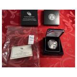 2012 Star-Spangled Banner proof Silver one dollar