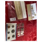 1986 US mint set P & D, 10 coins