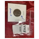 2000 P Jefferson nickel