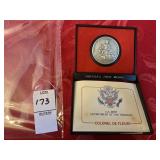 US mint Colonel De Fleury, pewter metal