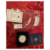 2011 W silver Eagle in US mint box