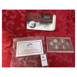 2009 US mint DC and US territories quarters