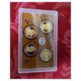 2012 US mint presidential $1 coin proof set