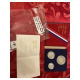 1776ï¿½1976 bicentennial silver three-piece proof