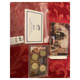 2010 US mint presidential $1 coin proof set