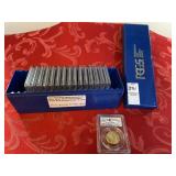 2010 P & D POS A&B 4 president, PCGS MS68 satin