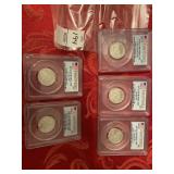 2012 S clad 50 State quarter set PCGSPR70DCAM