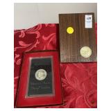 1971S, type two Ike Silver Dollar