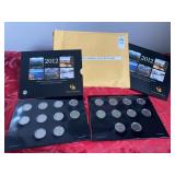 Two 2012 US mint America the beautiful quarters