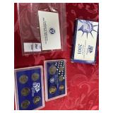 2001 US mint proof set COA