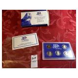 2003 US mint 50 state quarters proof set