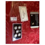 2012 US mint ATB quarters proof set