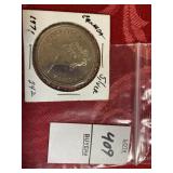 1971 Canadian Comm Silver Dollar