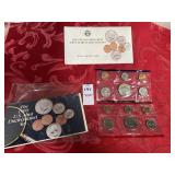 1989 US mint uncirculated set P&D 10 coins