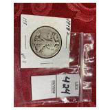 1918 D walking liberty silver half dollar