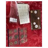 1985 US mint P & D 10 coin set