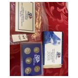 2008 US mint 50 state quarter proof set