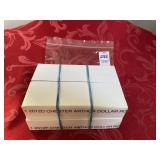 2012 P & D US mint, Chester Arthur $1 rolls,