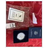 2011 W Silver Eagle CO US mint box