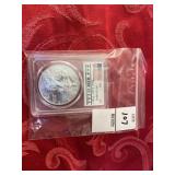 2021 American silver Eagle type 1, PCGS, MS70