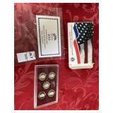 2010 America the beautiful quarters silver proof