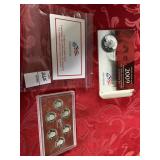 2009 DC and US territory quarter silver proof set