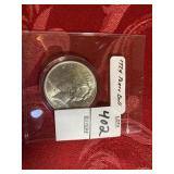 1924 silver peace Dollar