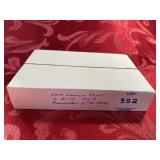 2010 P and D two US mint Lincoln cent rolls,