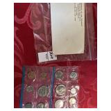1972 US mint set P and D, 11 coins