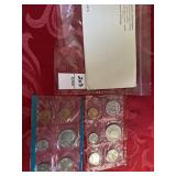 1971 US mint P and D, 11 coins