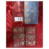1991 US mint set P and D, 10 coins