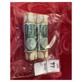 Two US mint rolls of 2004 P & D Westwood, Journey