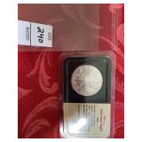 2001 American silver Eagle