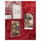 2008 US mint presidential $1 coin proof set