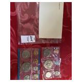 1973 US mint set P & D, 13 coins