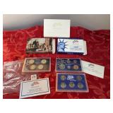 2007 S US mint proof coin set, 14 coins