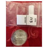 2012 American silver eagle dollar