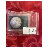 2010 American silver Eagle dollar coin