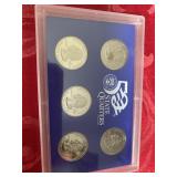 2003 US mint state quarters proof set