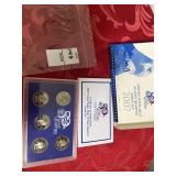 2007 US mint state quarters proof set