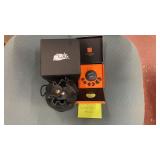 BROG leather coin pouch, and earplugs - new