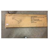 Galvanized Livestock Feed Trough NIB