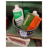 Misc reloading lot, primers, burring tool, case