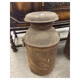 10 gallon milk can, 24 ' tall