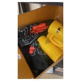 Chatham University triathlon shirts and plastic