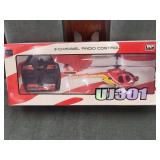 3 channel radio control UJ301 HELICOPTER NEW IN