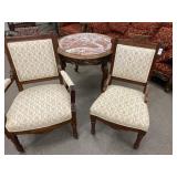 Two piece vintage Victorian side chairs