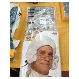 Pack of 20 sleeve tattoos and colonial wig