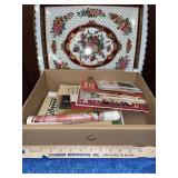 Vintage decorative tray, advertising items &