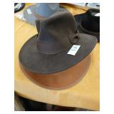 2 hats, Indiana Jones and Dorfman Pacific